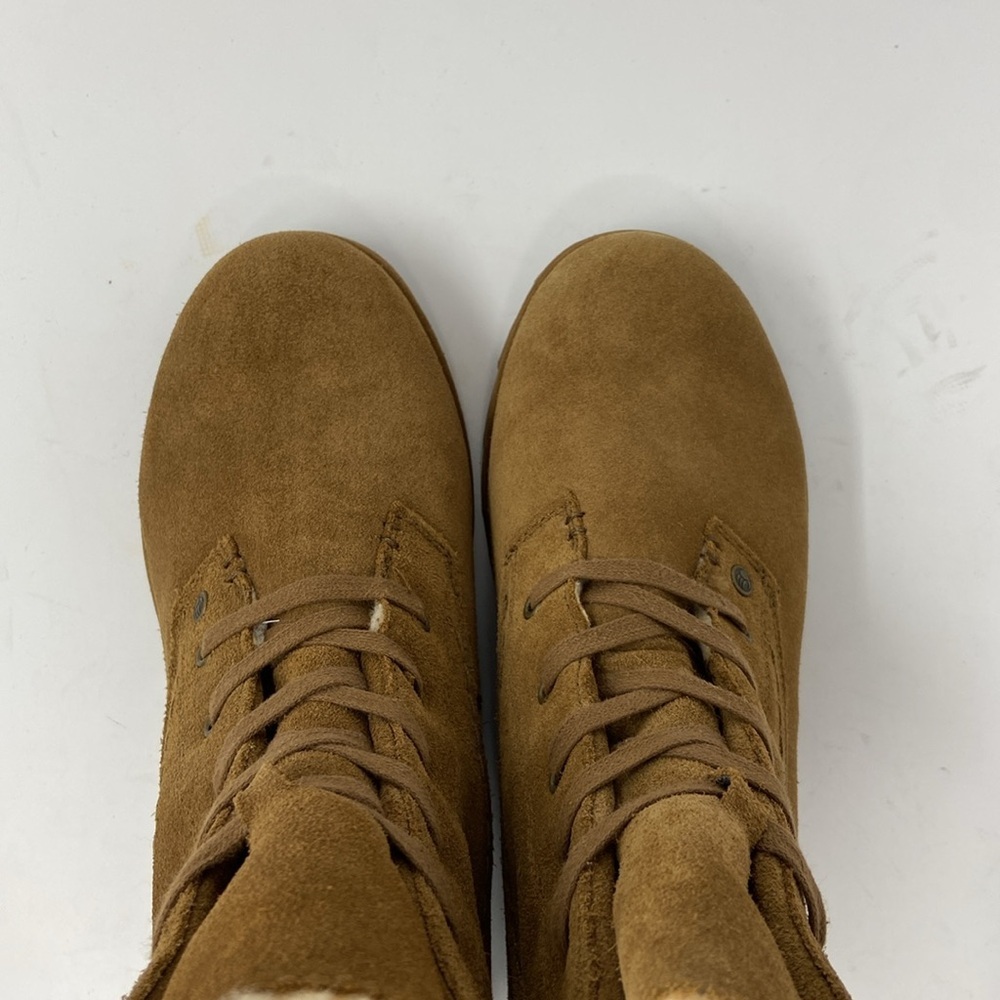 NWT BEARPAW “Krista” Hickory II Wool Lined Lace-Up Boots, size 9! - Picture 15 of 16